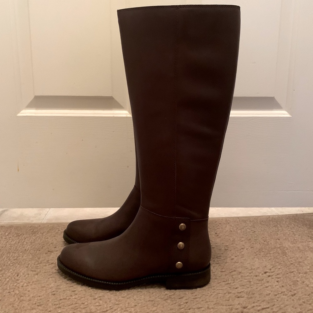 Franco Sarto brown riding boots